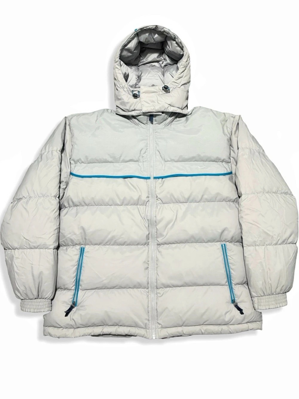 Vintage Y2K Nike Hooded Puffer Jacket
